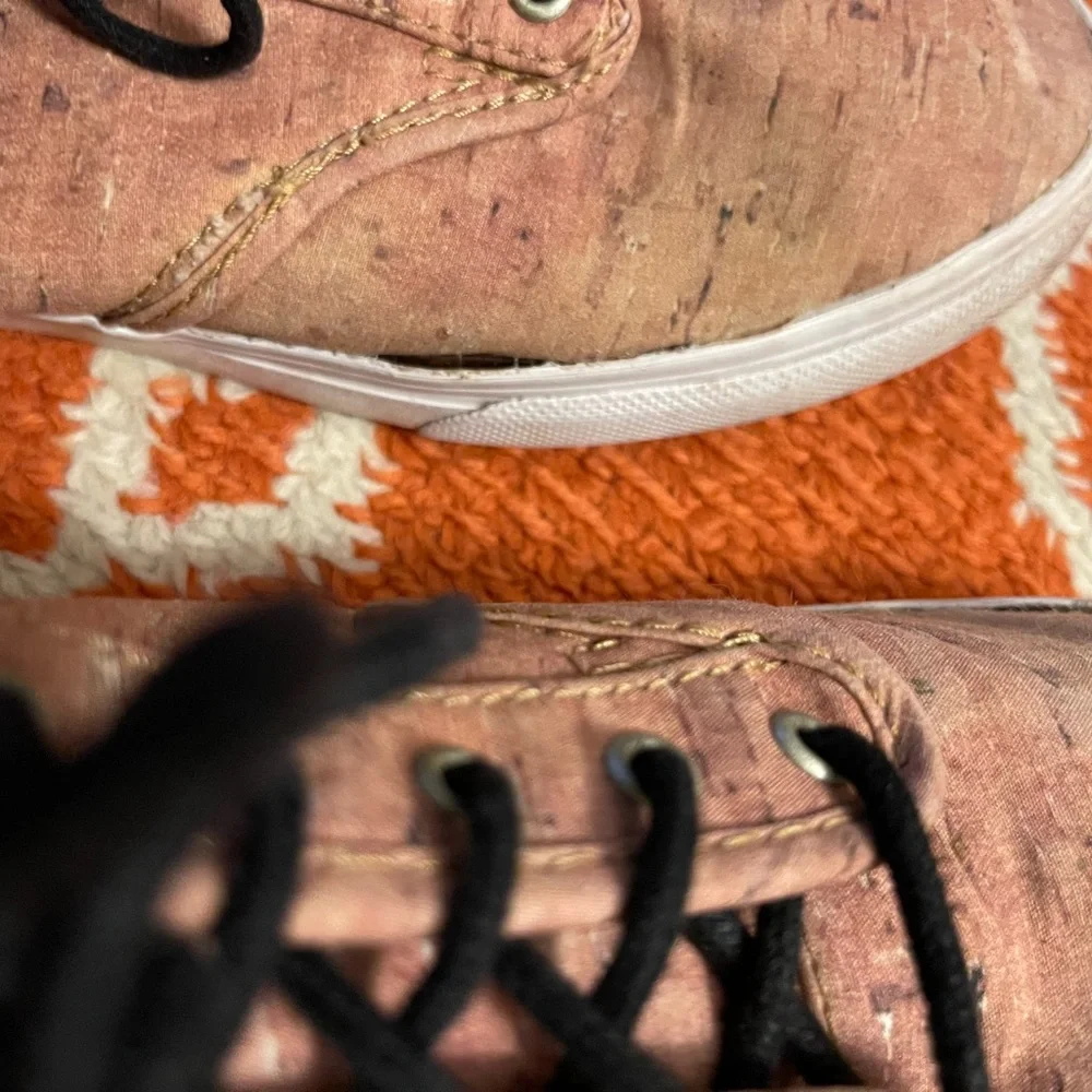 Vans 8.5 women’s a cork canvas shoe sneaker - Picture 9 of 11